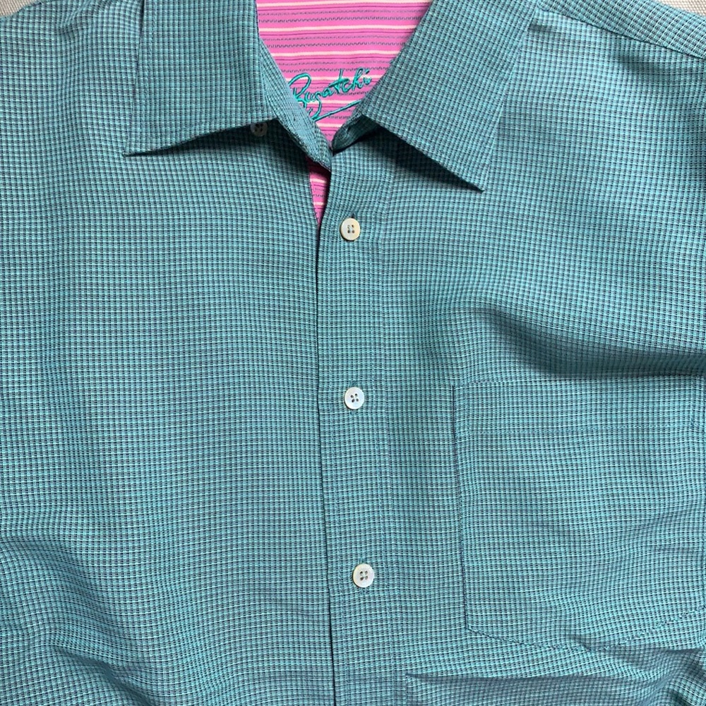 Bugatchi Uomo Medium Button Down Shirt. - image 6